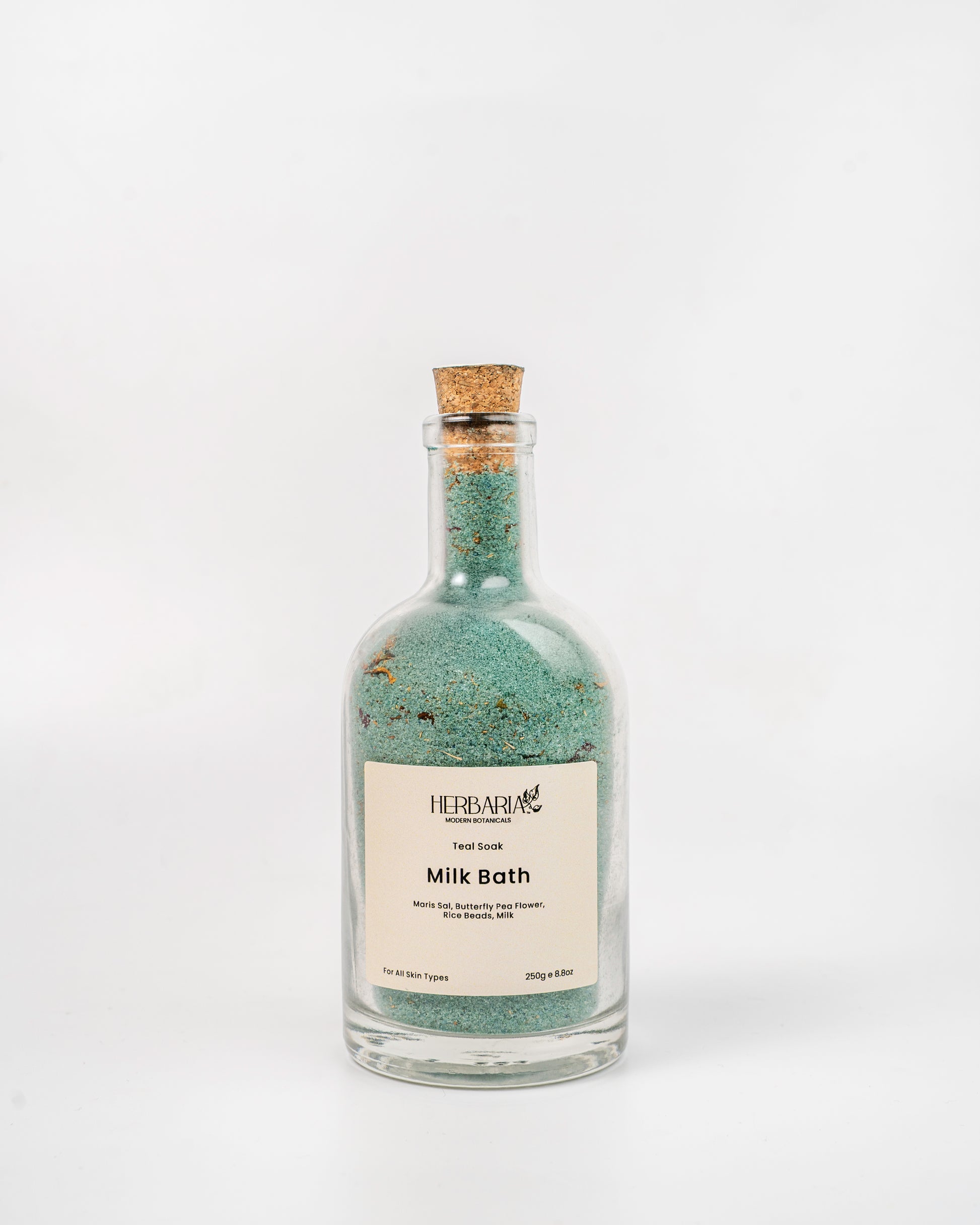 Teal Soak Milk Bath- 250gm | Herbaria - Modern Botanicals at Broadway
