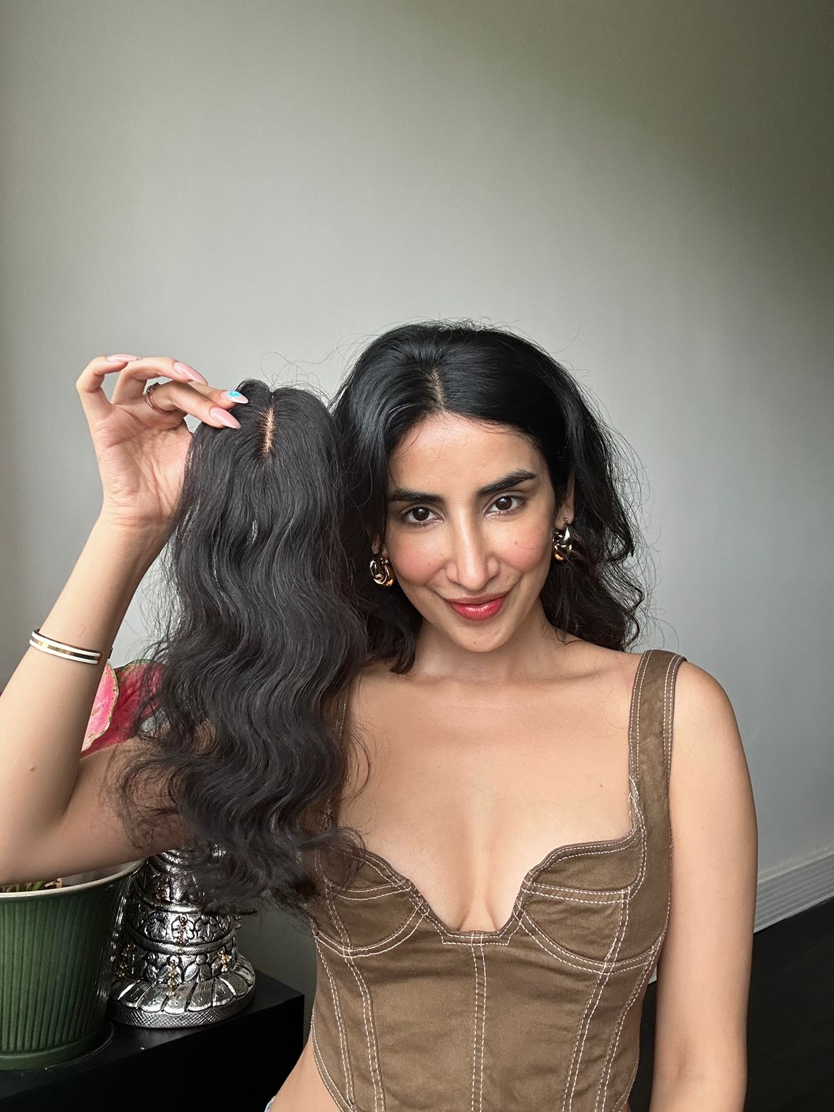 Mini Scalp Topper â 2Ã3 Silk Base Hair Topper