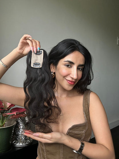 Mini Scalp Topper â 2Ã3 Silk Base Hair Topper