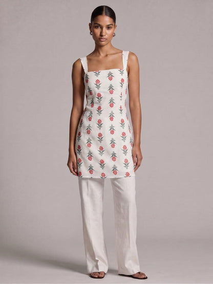 Miraya Wide Shoulder Strap Kurti