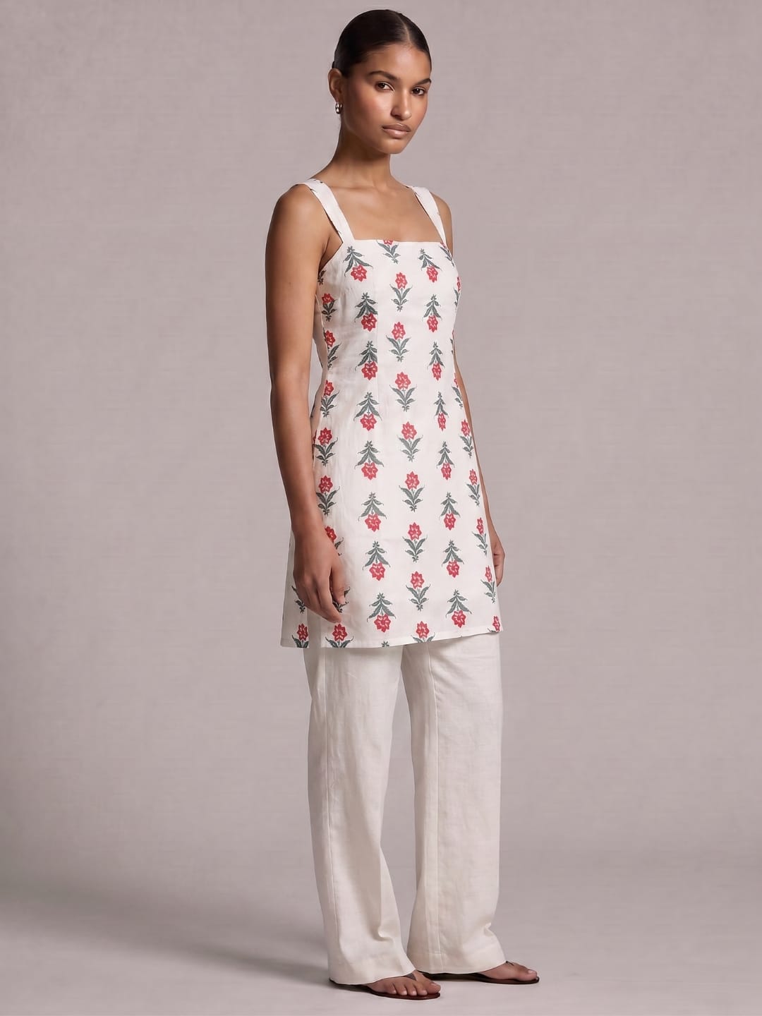 Miraya Wide Shoulder Strap Kurti
