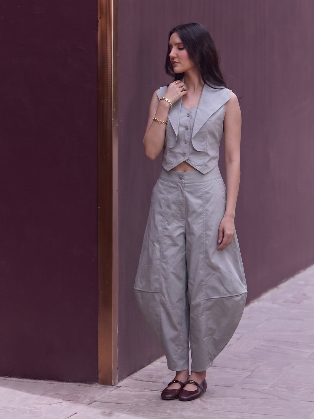 Mineral Cotton Waistcoat