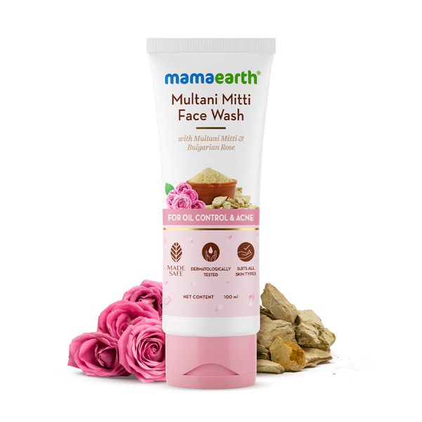Mama Earth Multani Mitti Face Wash | Mamaearth at Broadway