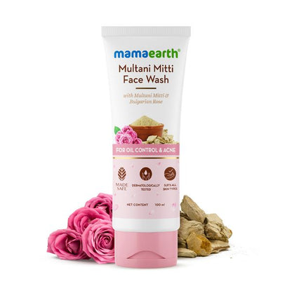 Mama Earth Multani Mitti Face Wash | Mamaearth at Broadway