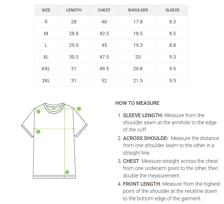 Size Guide