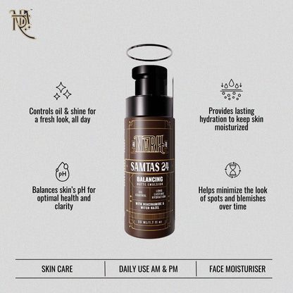 SAMTAS 24 | Balancing Matte Moisturiser - Narh - moisturiser
