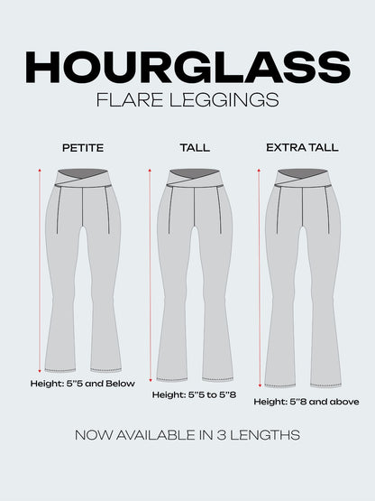 Cobalt Tall Hourglass Flared Leggings