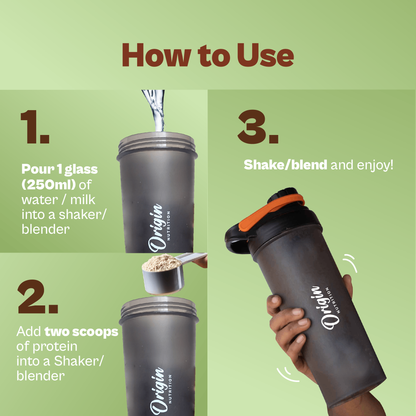 Origin Nutrition Daily Plant Protein  Unflavoured