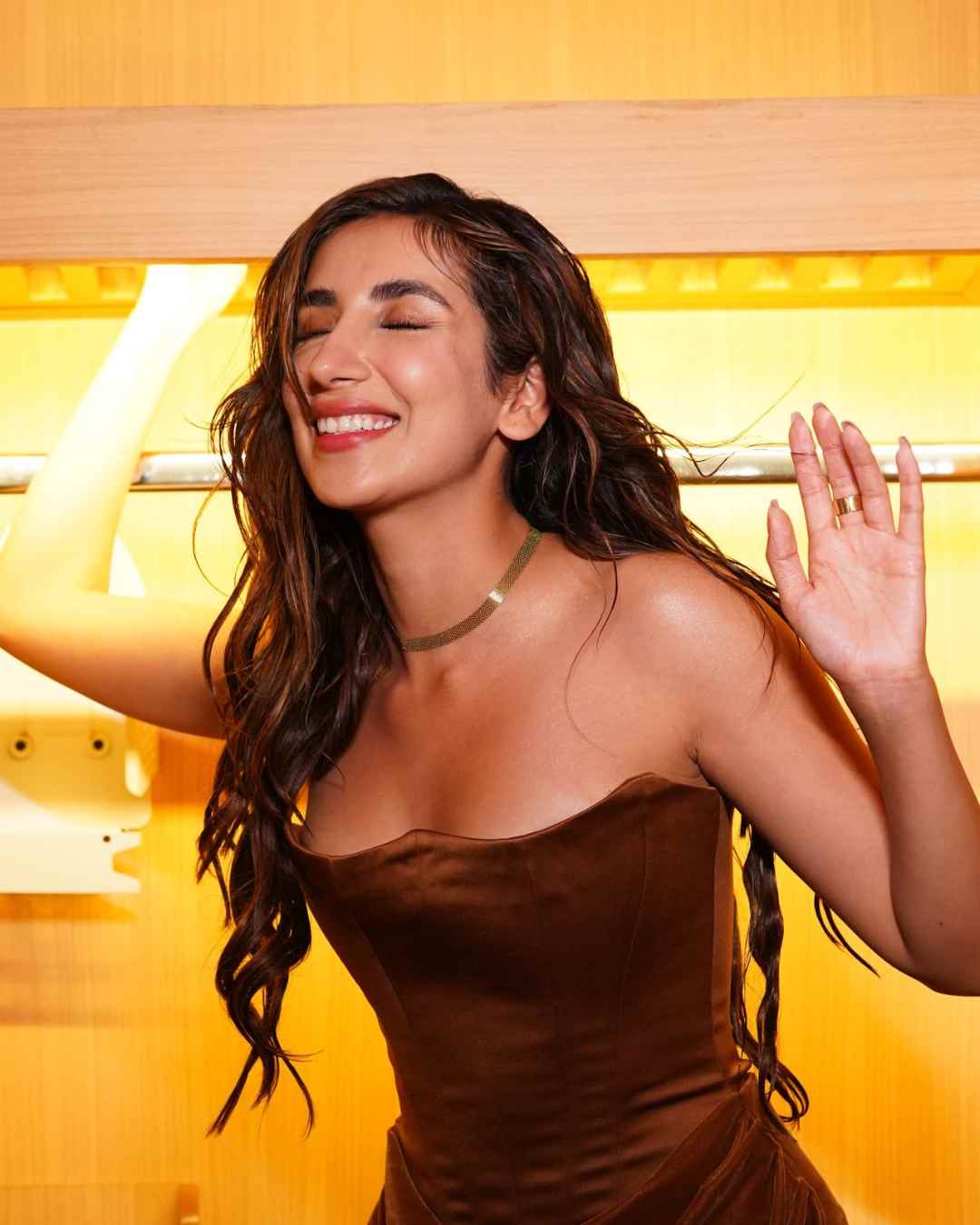 Golden Neck Lace | Nish Hair X Evil Eye Jewel