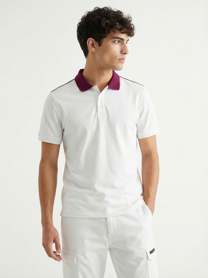 Accent Collar Polo