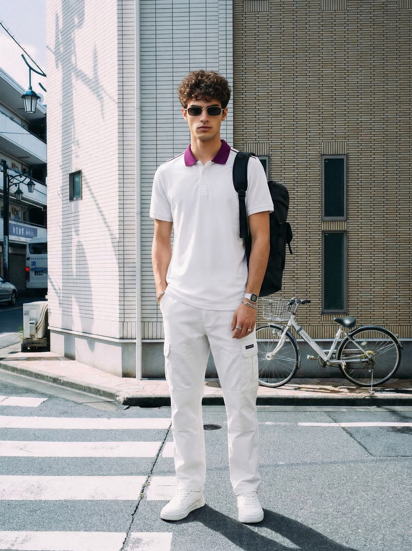 Accent Collar Polo