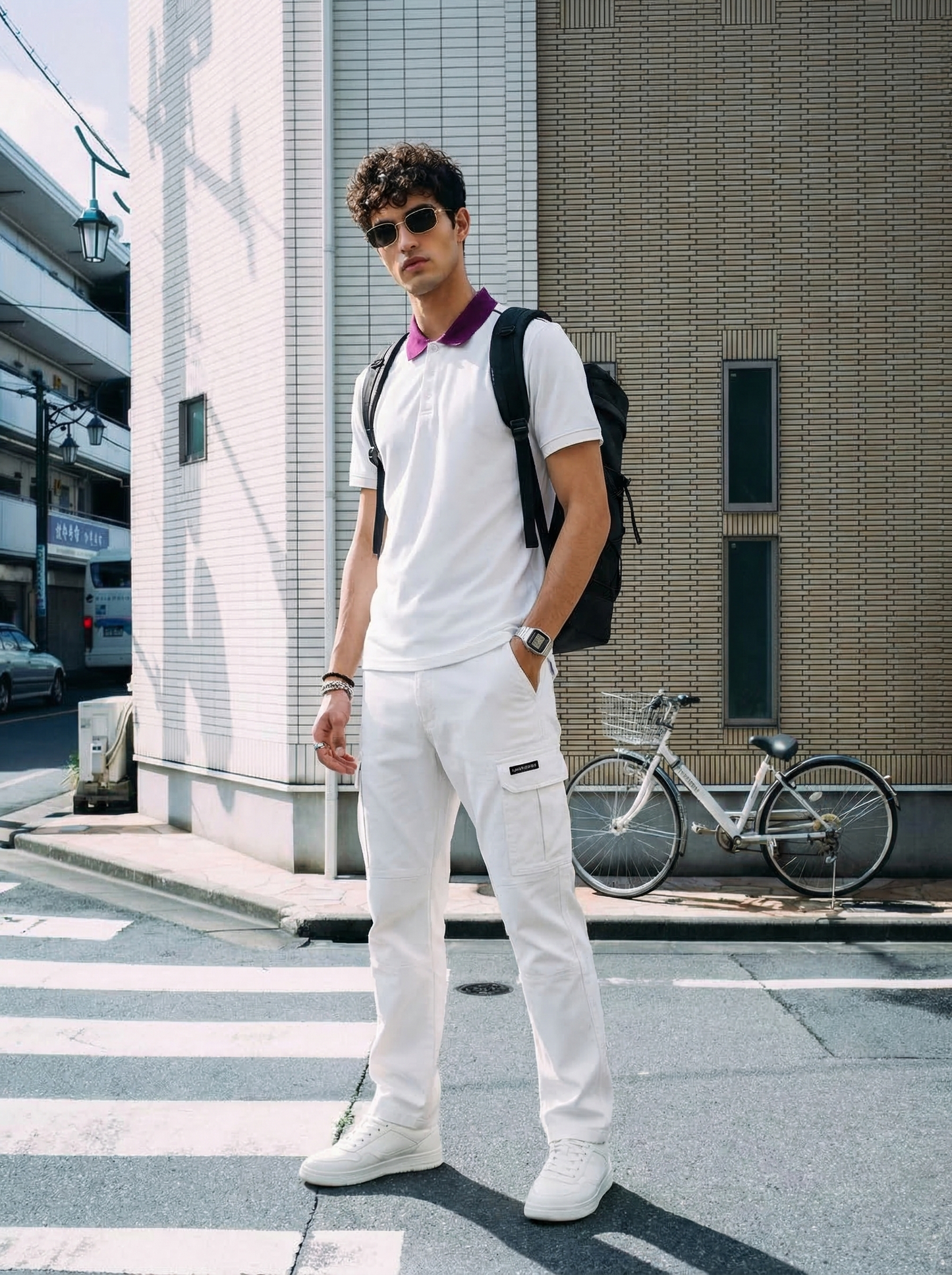 Accent Collar Polo