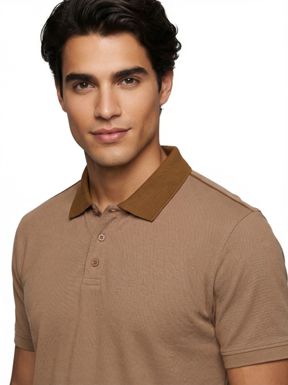 Accent Collar Polo