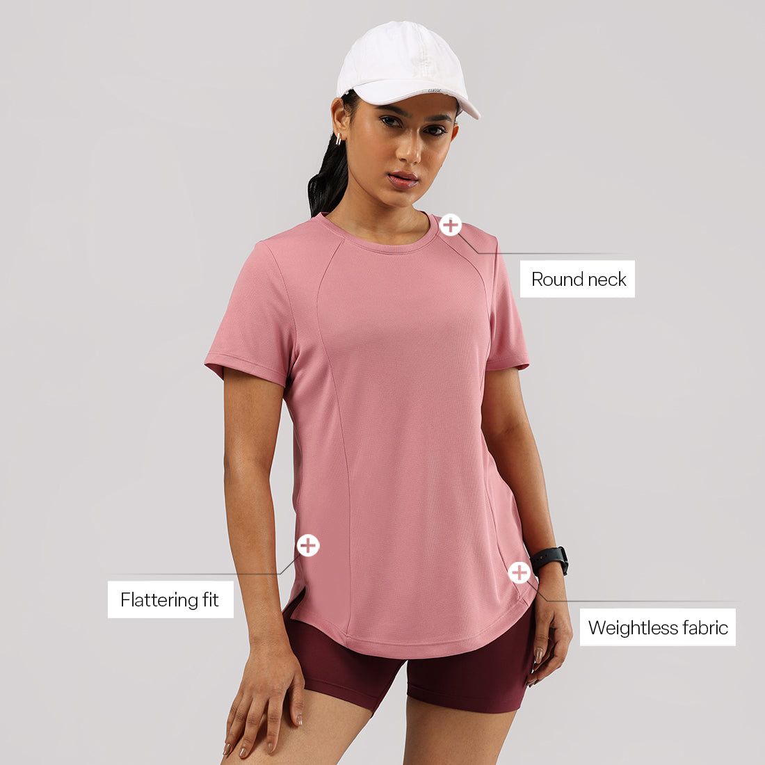 CloudFlex Round Neck Tee | BlissClub at Broadway