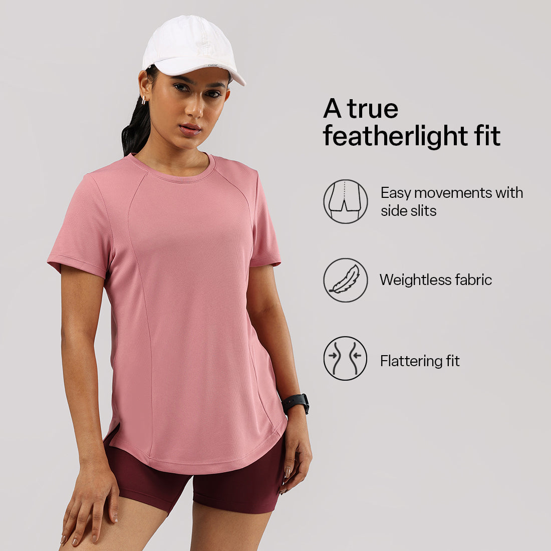 CloudFlex Round Neck Tee | BlissClub at Broadway