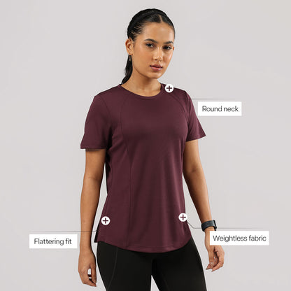 CloudFlex Round Neck Tee | BlissClub at Broadway