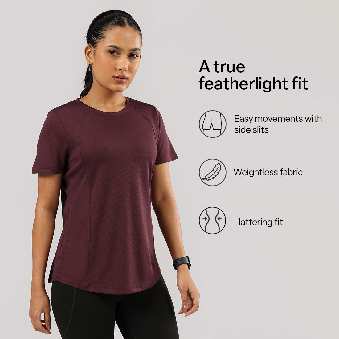 CloudFlex Round Neck Tee | BlissClub at Broadway