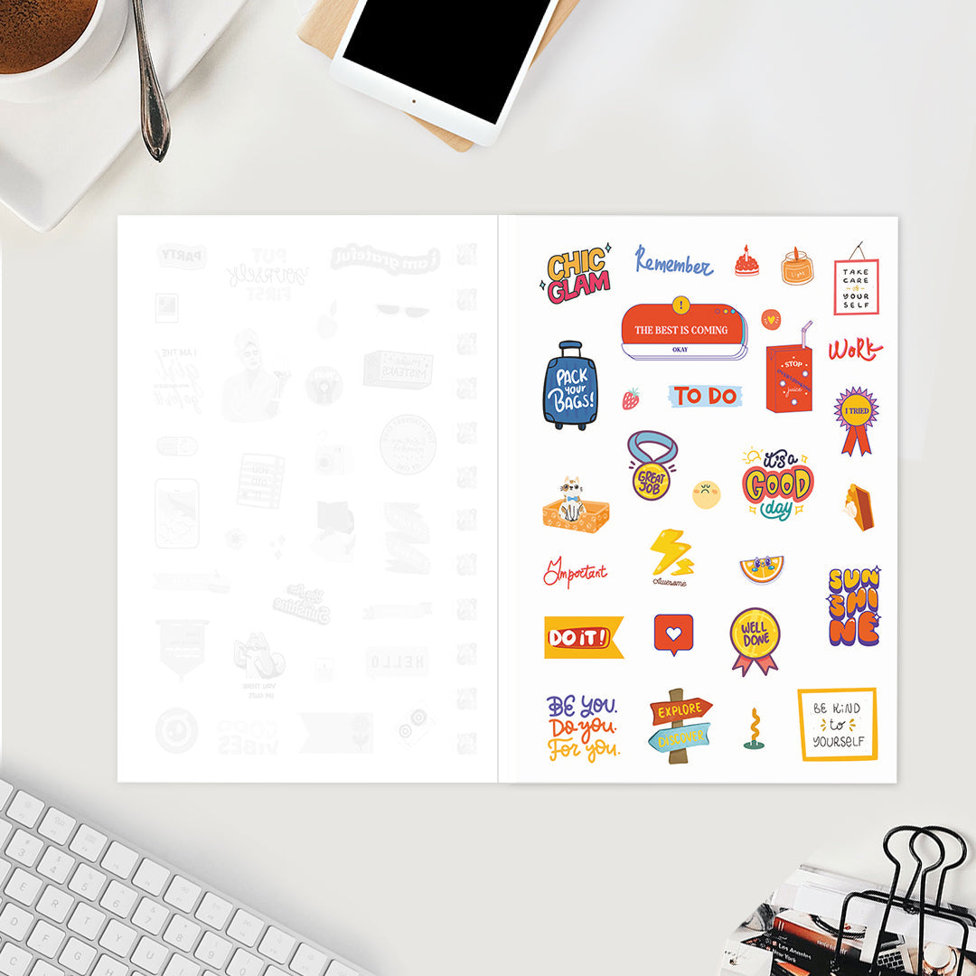 Undated Yearly Planner - Let Your Dreams Be Bigger