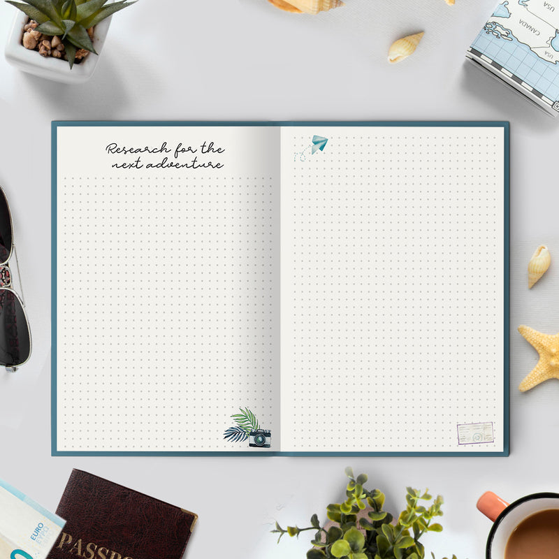 USA - Travel Journal for Long Journey (30 Days)