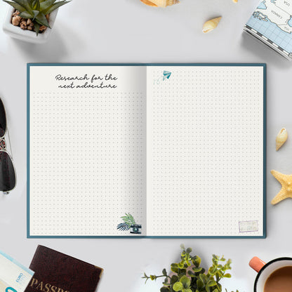 Explore & Get Lost - Travel Journal Long Journey (30 Days)