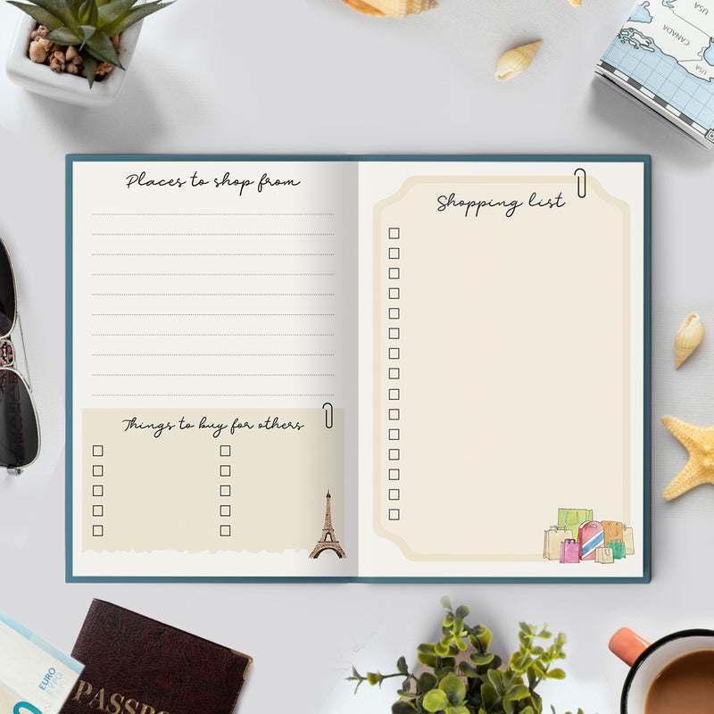 USA - Travel Journal for Long Journey (30 Days)