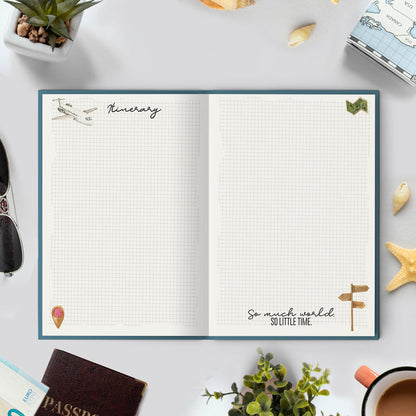 USA - Travel Journal for Long Journey (30 Days)