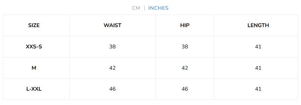 Size Guide