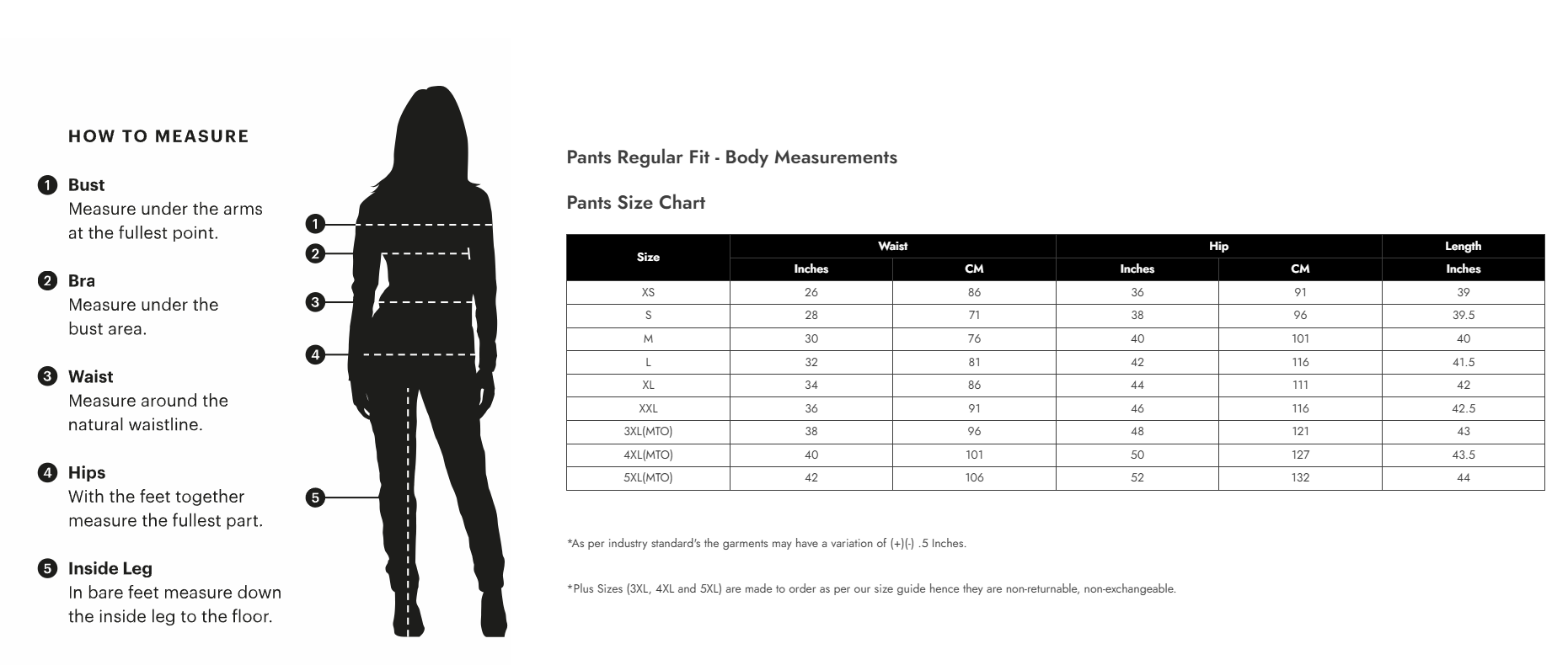 Size Guide