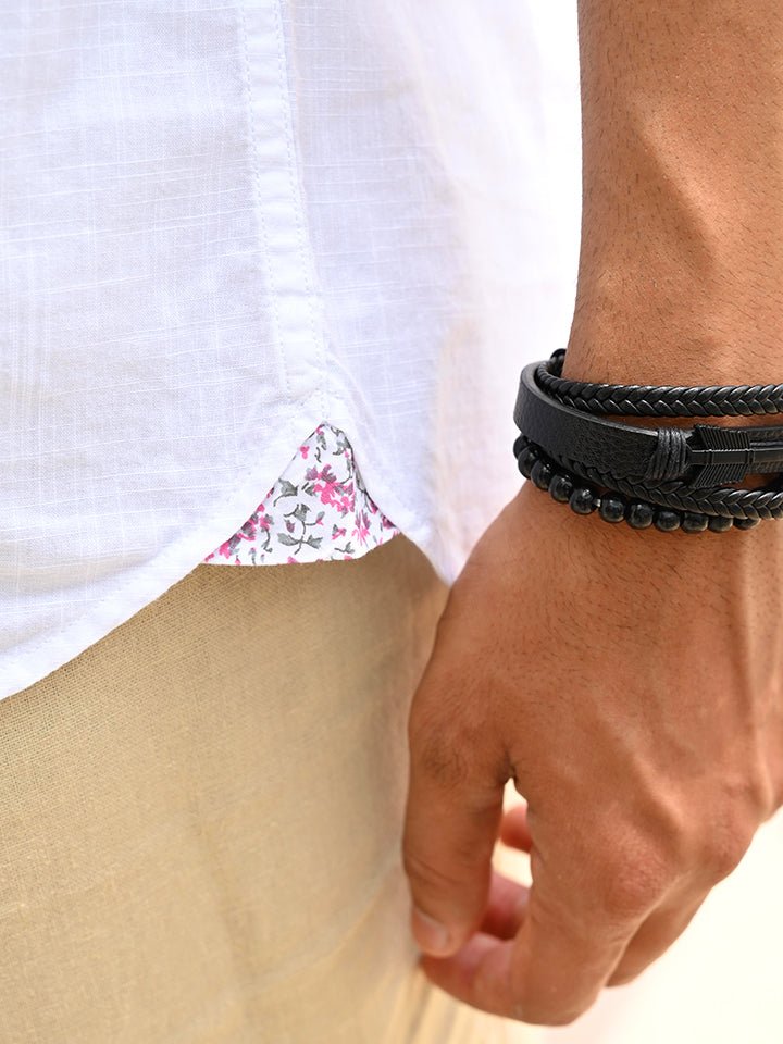 Stylized Placket Short Kurta - Arc