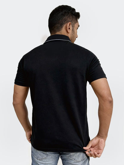 Dusk Cotton Polo T-Shirt