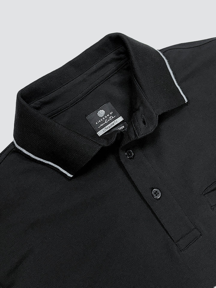 Dusk Cotton Polo T-Shirt