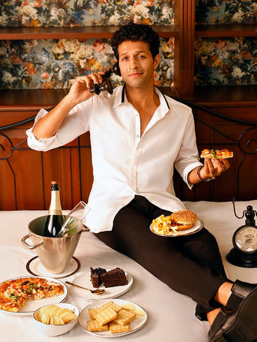 White Solid Party Shirt