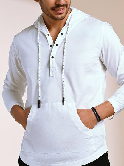 Kingdom of White-Unisex-Topwear-Shirts-Mens Hoodie-White-NA-42