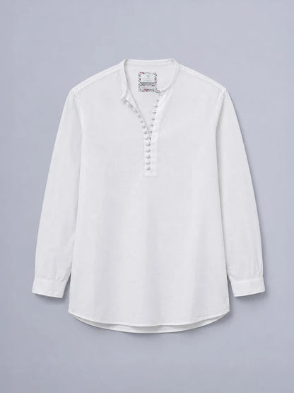 Legacy Cotton-Linen Short Kurta