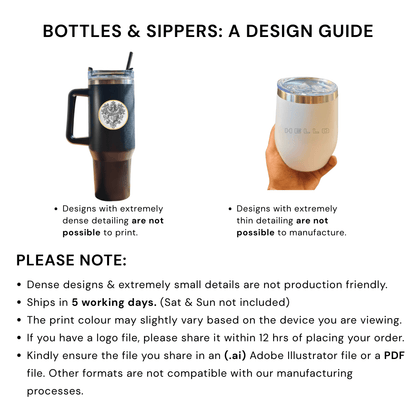 Personalized - Voyager Expedition Sipper - White
