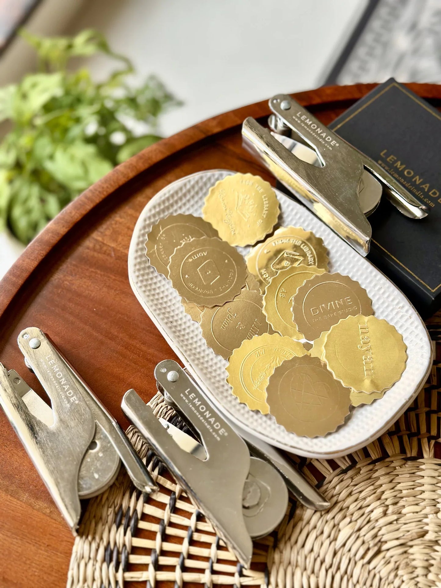 Personalized  Paper Embosser Set- Name