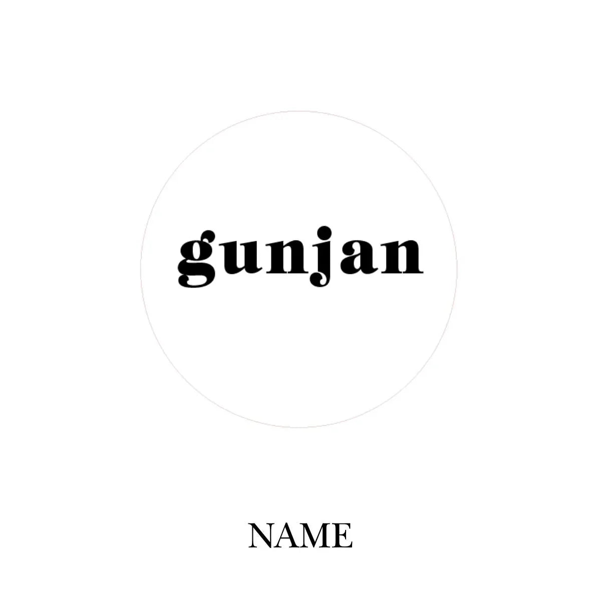Personalized  Paper Embosser Set- Name