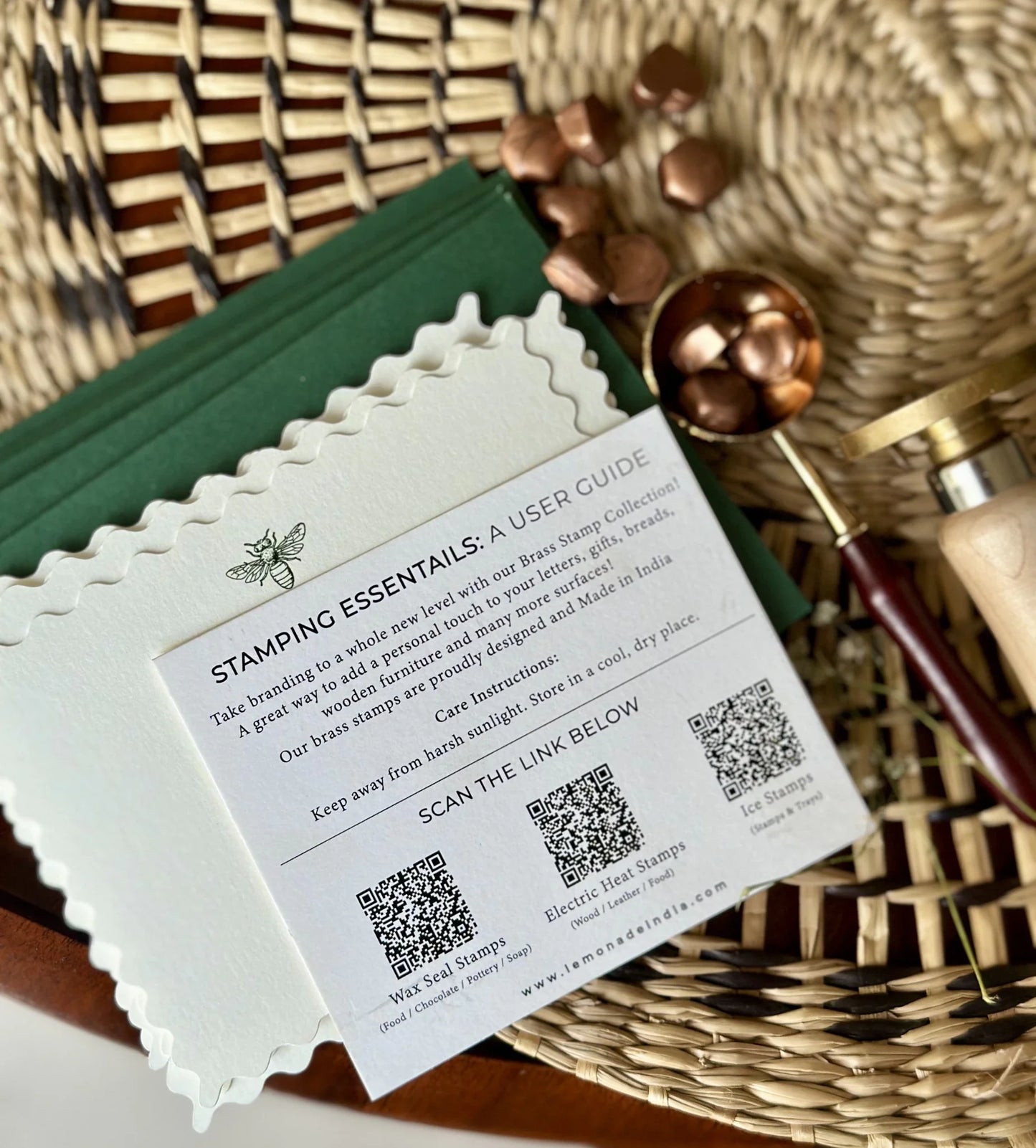Personalized - The Complete Wax Seal Stamp Kit