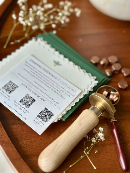 Personalized - The Complete Wax Seal Stamp Kit