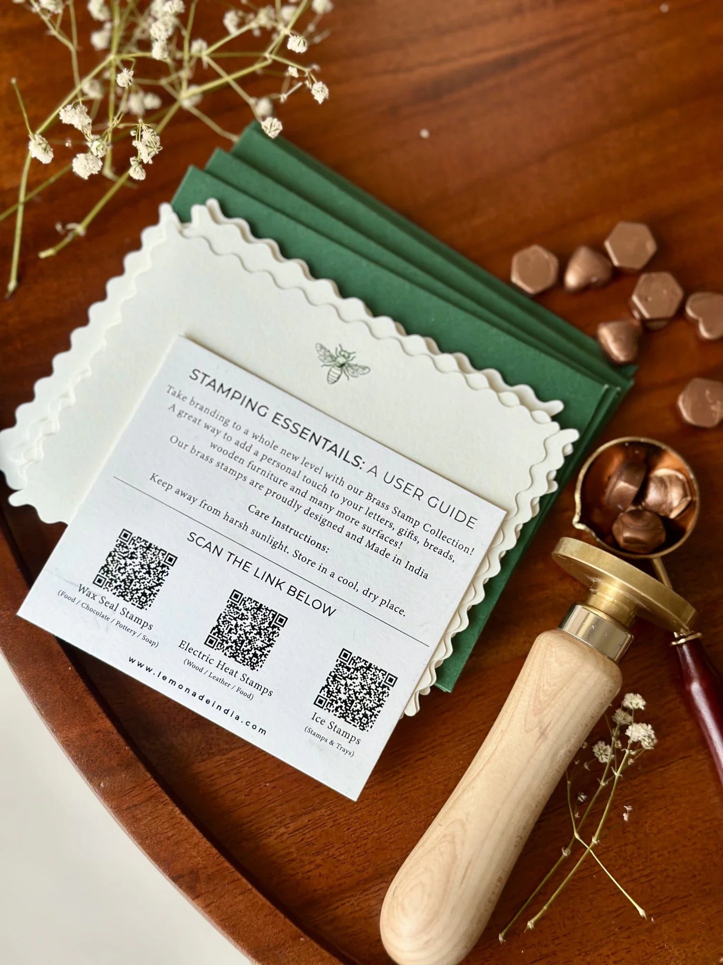 Personalized - The Complete Wax Seal Stamp Kit