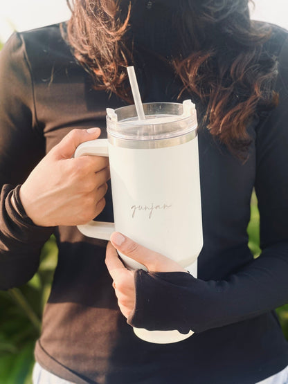 Personalized - Voyager Expedition Sipper - White
