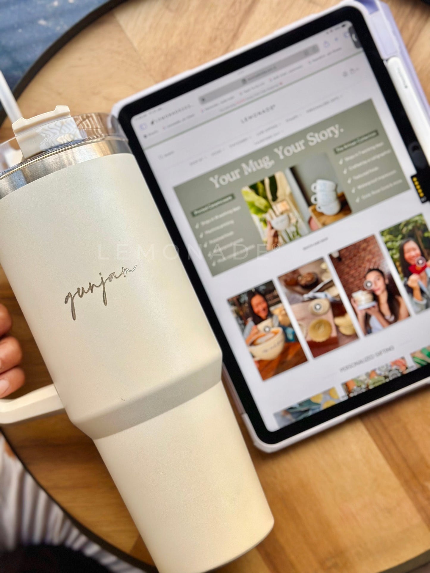 Personalized - Voyager Expedition Sipper - White