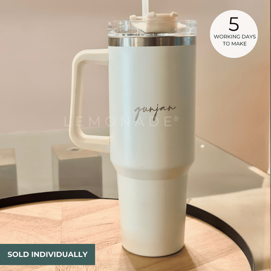 Personalized - Voyager Expedition Sipper - White