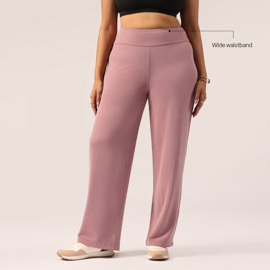 PetalRib™ Wide Leg Pants | BlissClub at Broadway