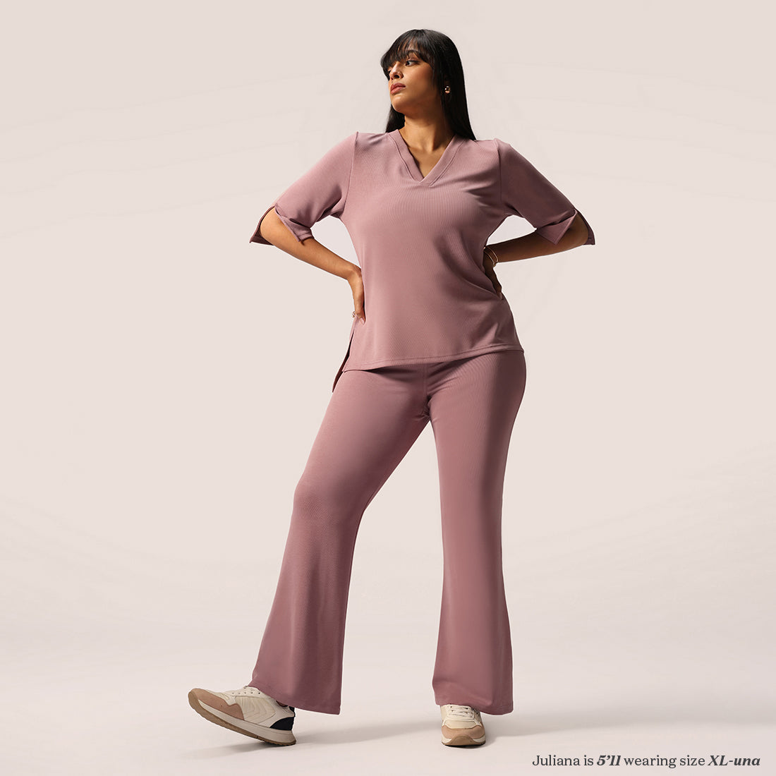 PetalRib™ Flare Pants | BlissClub at Broadway