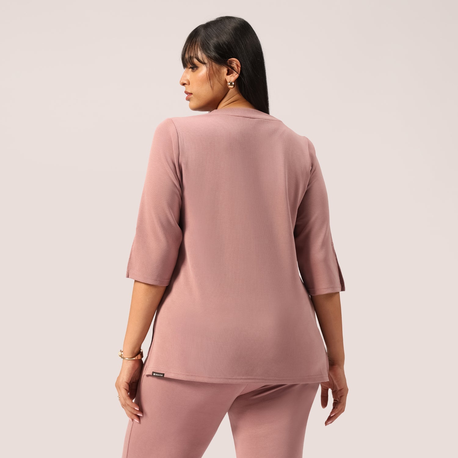 PetalRib™ Slit Sleeve Top | BlissClub at Broadway