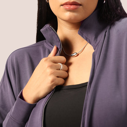 PetalRib™ Crop Jacket | BlissClub at Broadway