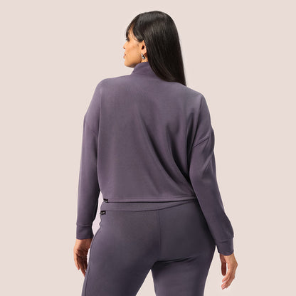 PetalRib™ Crop Jacket | BlissClub at Broadway