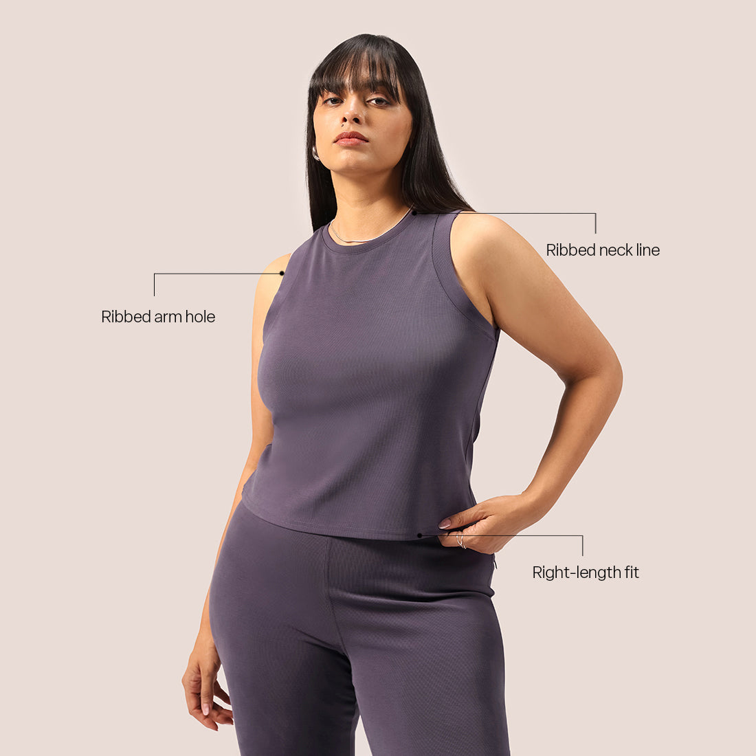 PetalRib™ Tank | BlissClub at Broadway