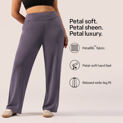 PetalRib™ Wide Leg Pants | BlissClub at Broadway